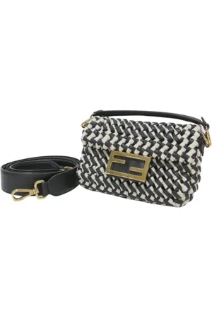 Fendi Femme, Pre-owned, Noir, Taille: ONE Size Pre-owned Cuir sacs-fendi