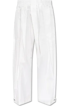 Jil Sander Femme, Pantalons, Blanc, Taille: 40 FR Pantalon Oversize