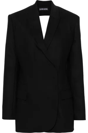 DAVID KOMA Femme, Vestes, Noir, Taille: 36 FR Blazers