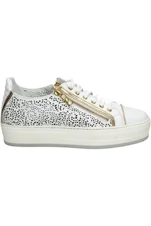 Alberto Guardiani Femme, Chaussures, Blanc, Taille: 38 EU Baskets Femme