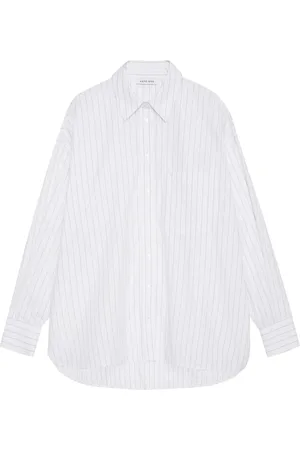 ANINE BING Femme, Blouses et Chemises, Blanc, Taille: 38 FR Chemises