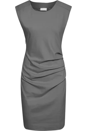 Kaffe Femme, Robes, Gris, Taille: 40 FR Short Robes