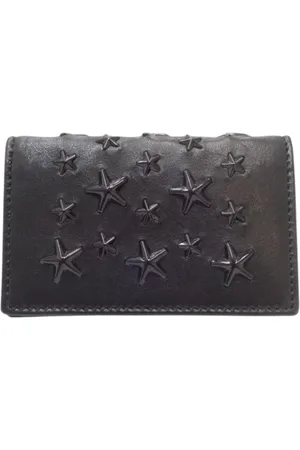 Jimmy Choo Femme, Pre-owned, Noir, Taille: ONE Size Pre-owned Cuir petite-maroquinerie