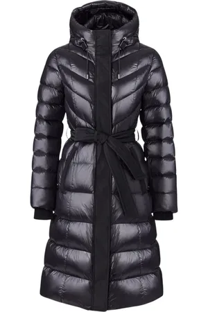Mackage Femme, Manteaux, Noir, Taille: 40 FR Doudoune Longue Noire Coralia