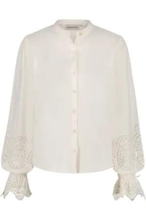 Fabienne Chapot Femme, Blouses et Chemises, Blanc, Taille: 42 FR Clarissa Blouse