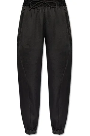 Y-3 Femme, Pantalons, Noir, Taille: 38 FR Pantalon de survêtement avec logo