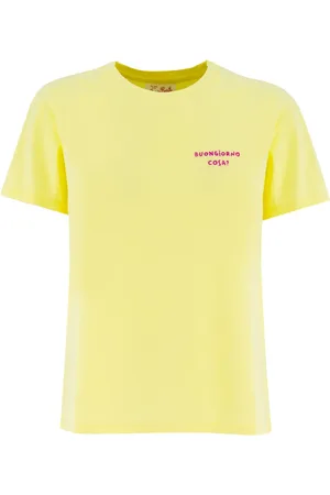 MC2 SAINT BARTH Femme, Tops, Jaune, Taille: 40 FR T-Chemises