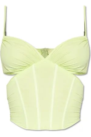 MISBHV Femme, Tops, Vert, Taille: 42 FR Débardeur