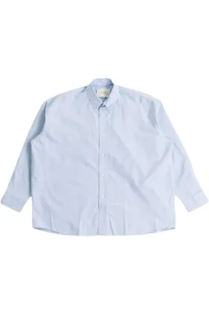 STUDIO NICHOLSON Homme, Chemises, Bleu, Taille: L Chemises
