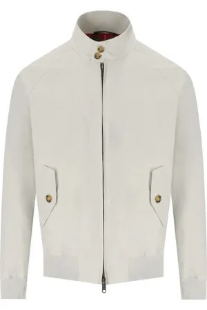 Baracuta Homme, Vestes, Blanc, Taille: S Bomber Tartan Beige Naturel