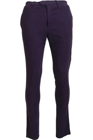 Bencivenga Homme, Pantalons, Violet, Taille: S Slim-fit Pantalons