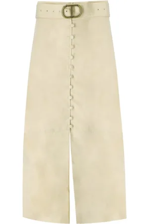 Twin-Set Femme, Jupes, , Taille: 36 FR Jupe avec Ceinture et Boucle Logo