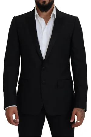 Dolce & Gabbana Homme, Vestes, Noir, Taille: L Blazers