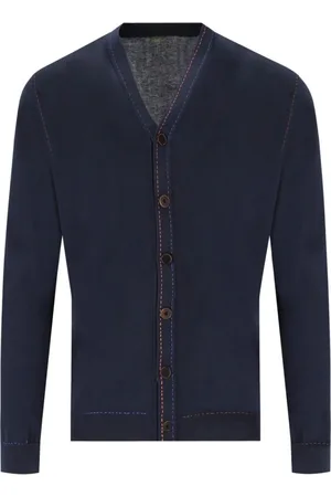 BOB der Bär Homme, Pulls, Bleu, Taille: M Cardigans