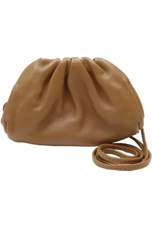 Bottega Veneta Femme, Pre-owned, Brun, Taille: ONE Size Pre-owned Cuir pochettes-minaudieres