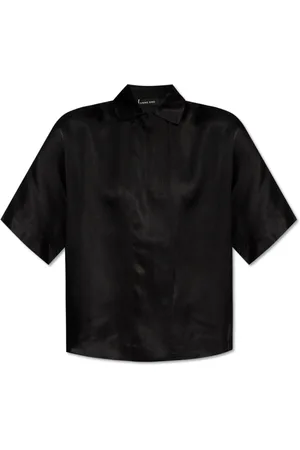 ANINE BING Femme, Blouses et Chemises, Noir, Taille: 38 FR Julia chemise