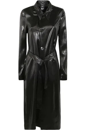SAPIO Femme, Manteaux, Noir, Taille: 36 FR Trench Manteaux