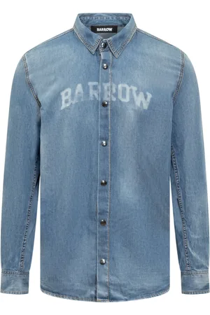 BARROW Homme, Chemises, Bleu, Taille: S Denim Chemises