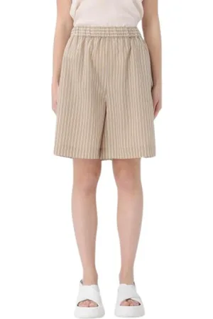 LIVIANA CONTI Femme, Shorts, Brun, Taille: 38 FR Short Shorts