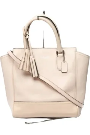 Coach Femme, Pre-owned, Rose, Taille: ONE Size Pre-owned Cuir sacs-main