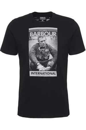 Barbour Homme, Tops, Noir, Taille: M T-Chemises