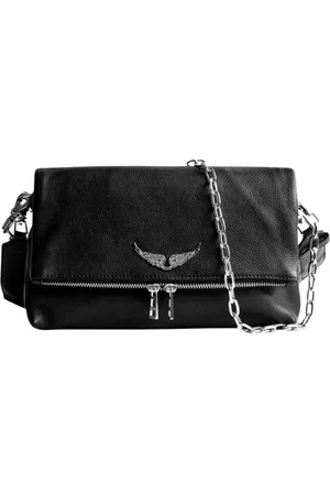 Zadig & Voltaire Femme, Sacs, Noir, Taille: ONE Size Sac Bandoulière Rocky