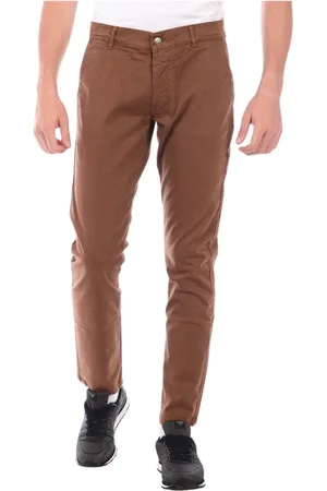 D.A. Daniele Alessandrini Homme, Pantalons, Brun, Taille: W36 Jeans