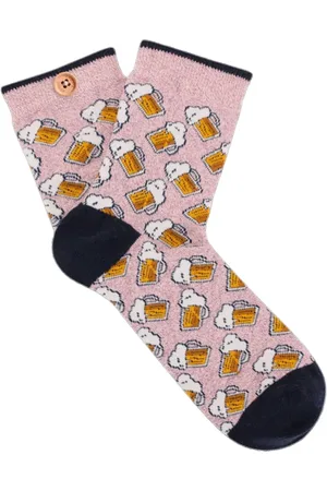 Cabaia Femme, Sous-vêtements, Rose, Taille: ONE Size Chaussettes inséparables motifs - .