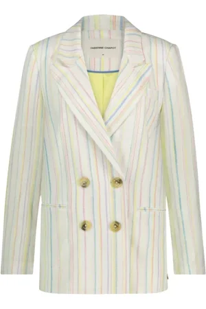Fabienne Chapot Femme, Vestes, Multicolore, Taille: 36 FR Roger Striped Blazer
