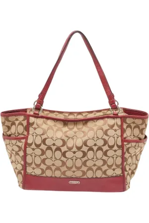 Coach Femme, Pre-owned, , Taille: ONE Size Pre-owned Toile cabas