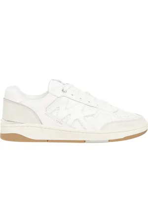 Michael Kors Homme, Chaussures, Blanc, Taille: 42 1/2 EU Baskets Rebel à Lacets Simples