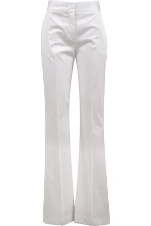 DRUMOHR Femme, Pantalons, Blanc, Taille: 36 FR Pantalon Blanc