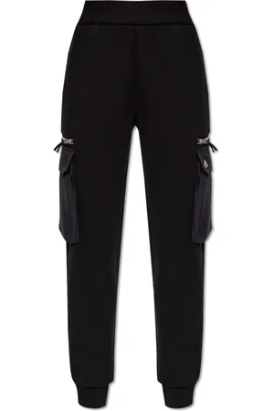 Moose Knuckles Femme, Pantalons, Noir, Taille: 36 FR Mixmedia sweatpants