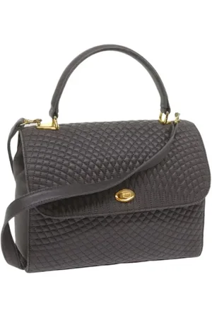 Bally Femme, Pre-owned, Noir, Taille: ONE Size Pre-owned Cuir sacs-main