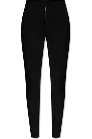 Alaïa Femme, Pantalons, Noir, Taille: 40 FR Pantalon taille haute