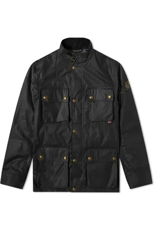 Belstaff Homme, Vestes, Noir, Taille: 5XL Manteaux