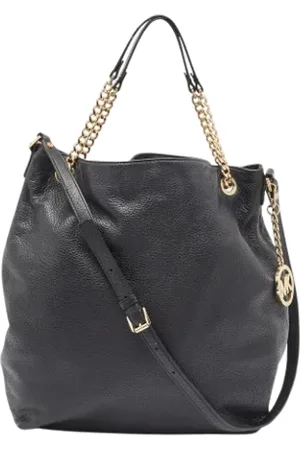 Michael Kors Femme, Pre-owned, Noir, Taille: ONE Size Pre-owned Cuir cabas