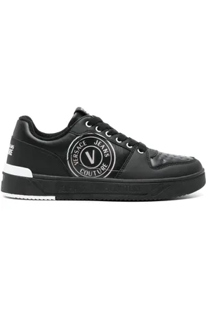 VERSACE Homme, Chaussures, Noir, Taille: 41 EU Baskets