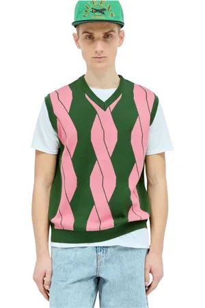 AWAKE NY Homme, Pulls, Multicolore, Taille: L Hauts
