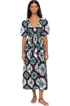 SEA Femme, Robes, Multicolore, Taille: 38 FR Midi Robes