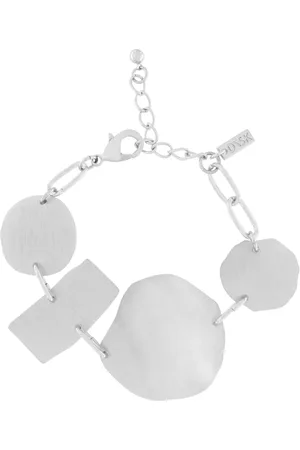 Dansk Copenhagen Femme, Accessoires, Gris, Taille: ONE Size Élégance Intemporelle Bracelet Plaqué Argent