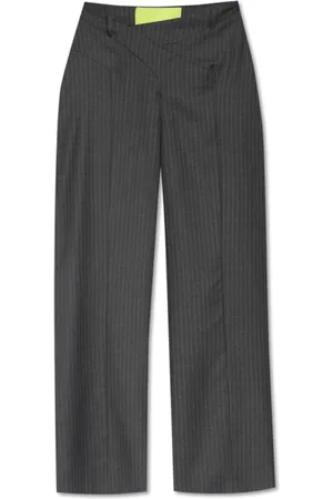GAUGE81 Femme, Pantalons, Gris, Taille: 42 FR Tora Pinstripe pantalon