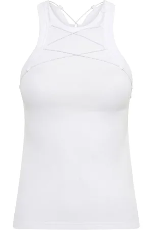 DION LEE Femme, Tops, Blanc, Taille: 36 FR Top sans manches