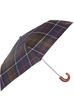 Barbour Homme, Accessoires, Multicolore, Taille: ONE Size Tartan Mini Parapluie Accessoire