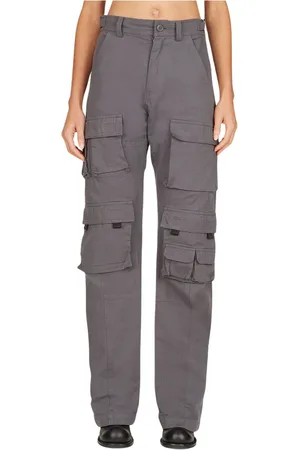 MARTINE ROSE Femme, Pantalons, Gris, Taille: 38 FR Pantalons