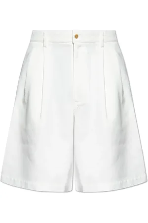 Comme des Garçons Homme, Shorts, Blanc, Taille: S Short plissé