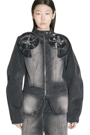 FIDAN NOVRUZOVA Femme, Vestes, Gris, Taille: 40 FR Vestes