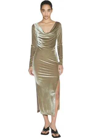 Helmut Lang Femme, Robes, Vert, Taille: 40 FR Robes