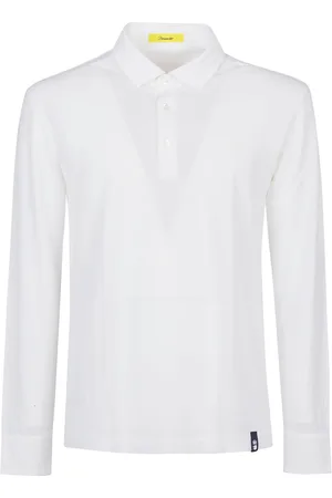 DRUMOHR Homme, Tops, Blanc, Taille: L Polo Chemises