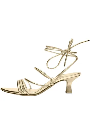 3Juin Femme, Chaussures, Jaune, Taille: 36 EU Dafne Shine Sandales en Cuir